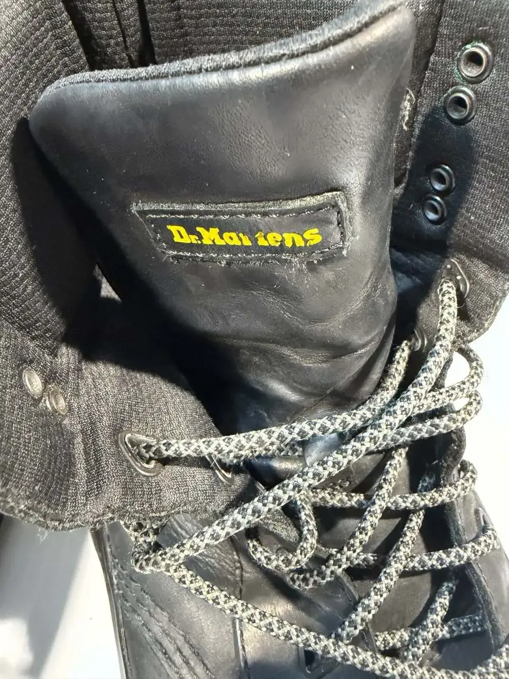 Dr. Martens Tarik Leather Boots Black Men’s US 10 EU 43 Combat Utility